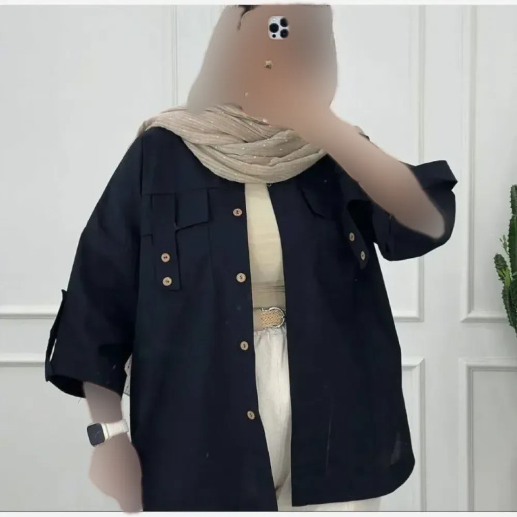 ست مازراتی MIU جنس کرپ مازراتی گرم بالا درجه یک فری سایز