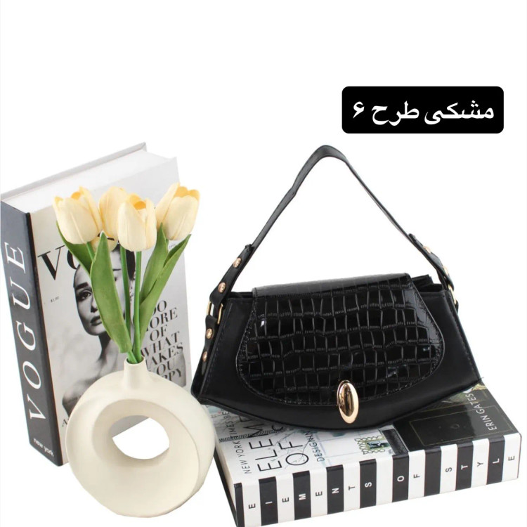 کیف پاسپورتی زنانه چرم مصنوعی اسپرت مجلسی مدل زیپدار