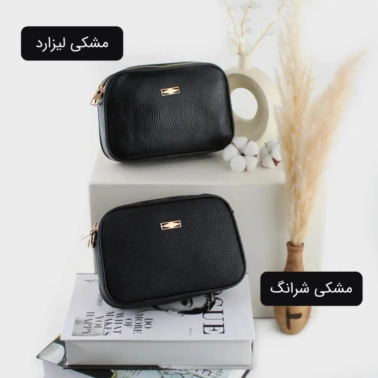 کیف پاسپورتی چرم مصنوعی زنانه روزمره ابعاد 20 در 15 سانتیمتر