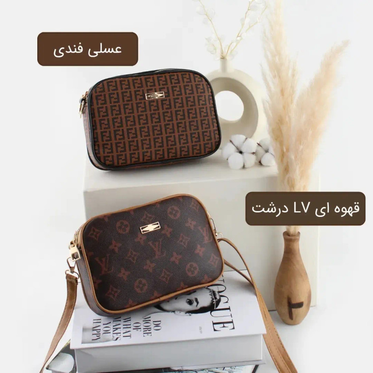 کیف پاسپورتی چرم مصنوعی زنانه روزمره ابعاد 20 در 15 سانتیمتر