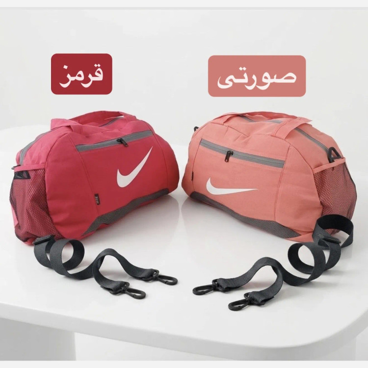 ساک ورزشی مسافرتی اسپرت پارچه ای سه بند ابعاد 40 در 25 در 15 سانتیمتر