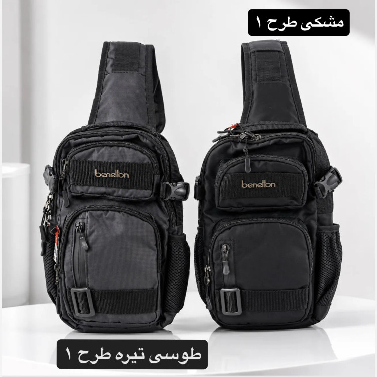 کیف مردانه اسپرت روزمره پارچه ای جیب دار