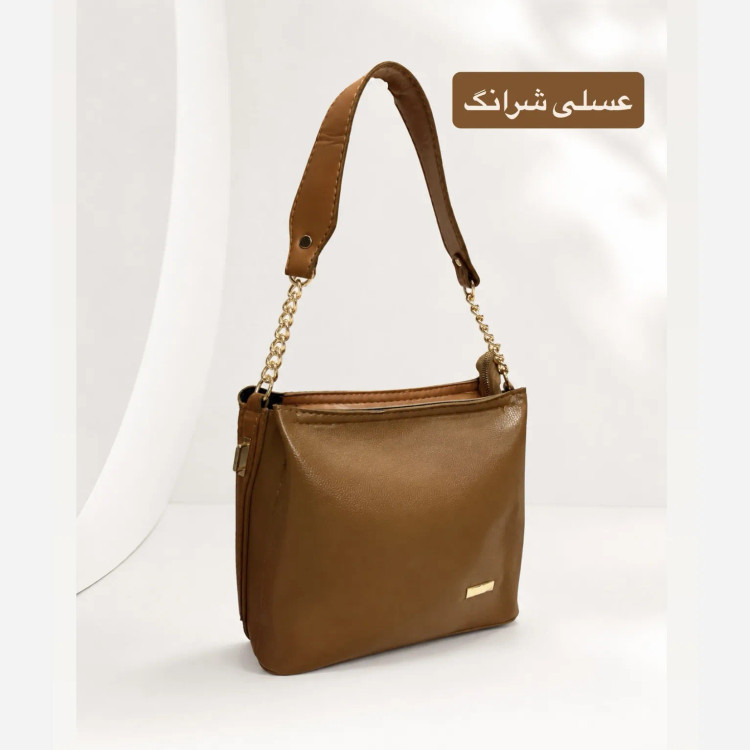کیف زنانه چرم مصنوعی روزمره و مجلسی بند بلند