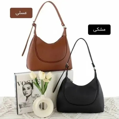کیف زنانه چرم مصنوعی روزمره اسپرت ابعاد 31 در 23 سانتیمتر