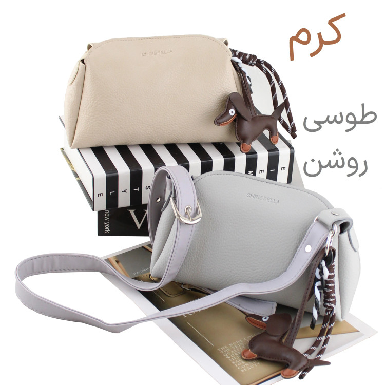 کیف پاسپورتی چرم مصنوعی اسپرت روزمره زنانه بند بلند مگنت بسته شدن