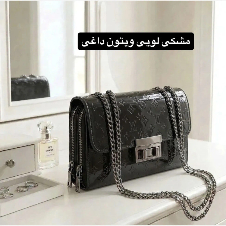 کیف پاسپورتی زنانه چرم مصنوعی بند بلند مجلسی و رسمی