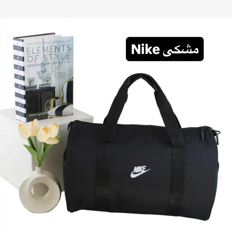 ساک ورزشی و اسپرت پارچه ای سه بند با ابعاد 41 در 32 سانتیمتر