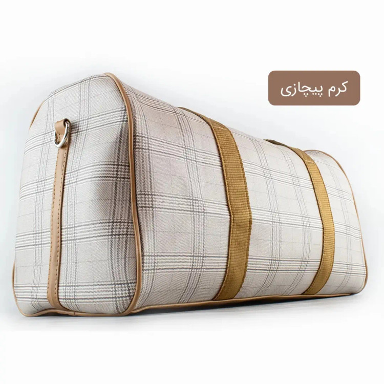 ساک ورزشی اسپرت چرم مصنوعی بند بلند ابعاد 50 در 18 در 30 سانتیمتر