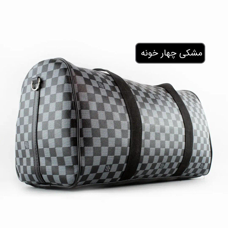 ساک ورزشی اسپرت چرم مصنوعی بند بلند ابعاد 50 در 18 در 30 سانتیمتر