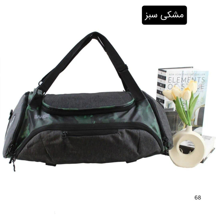 ساک ورزشی اسپرت پارچه ای با بند بلند و جیب بیرونی