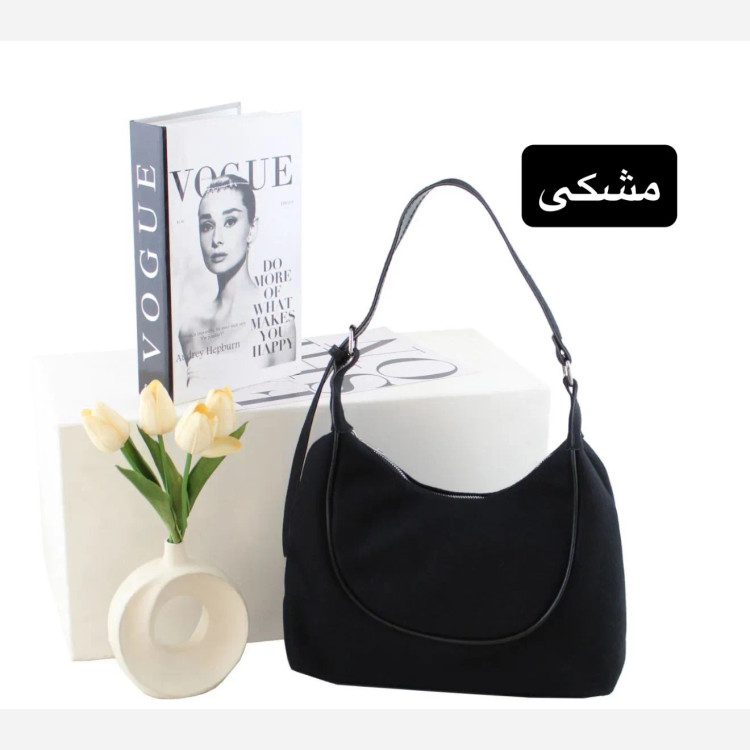 کیف زنانه پارچه ای اسپرت و روزمره زیپ دار
