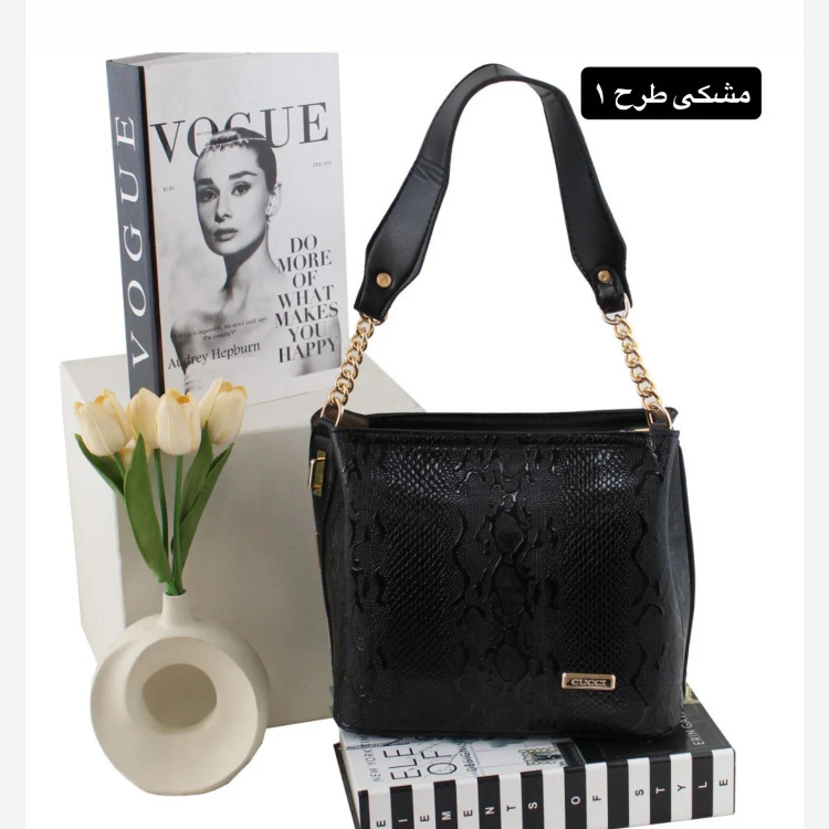 کیف زنانه چرم مصنوعی روزمره و مهمانی