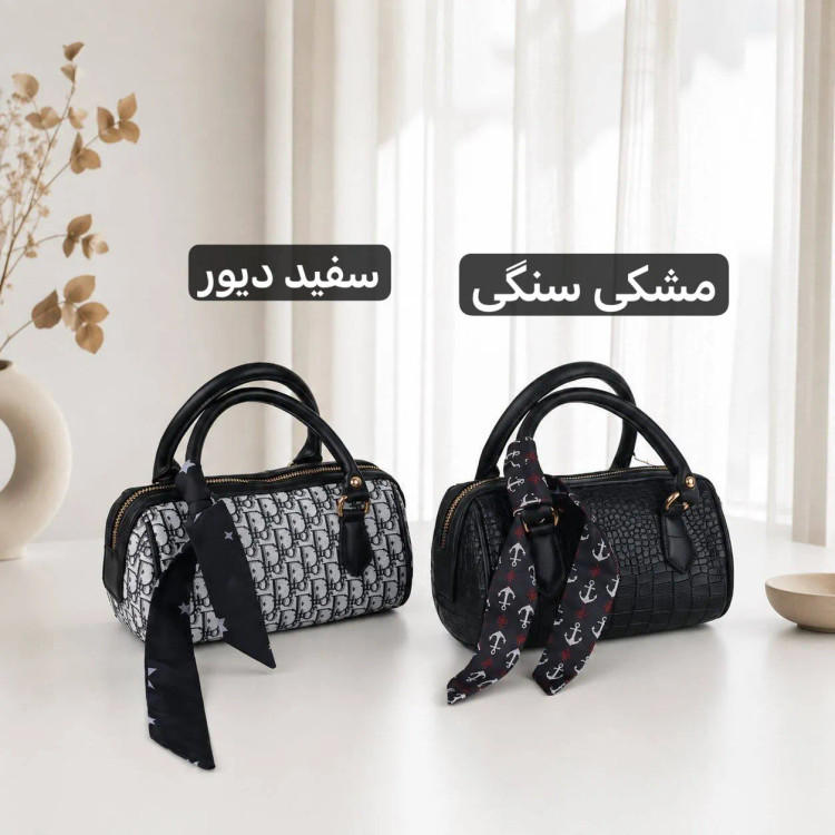 کیف پاسپورتی چرم مصنوعی روزمره زنانه با بند بلند