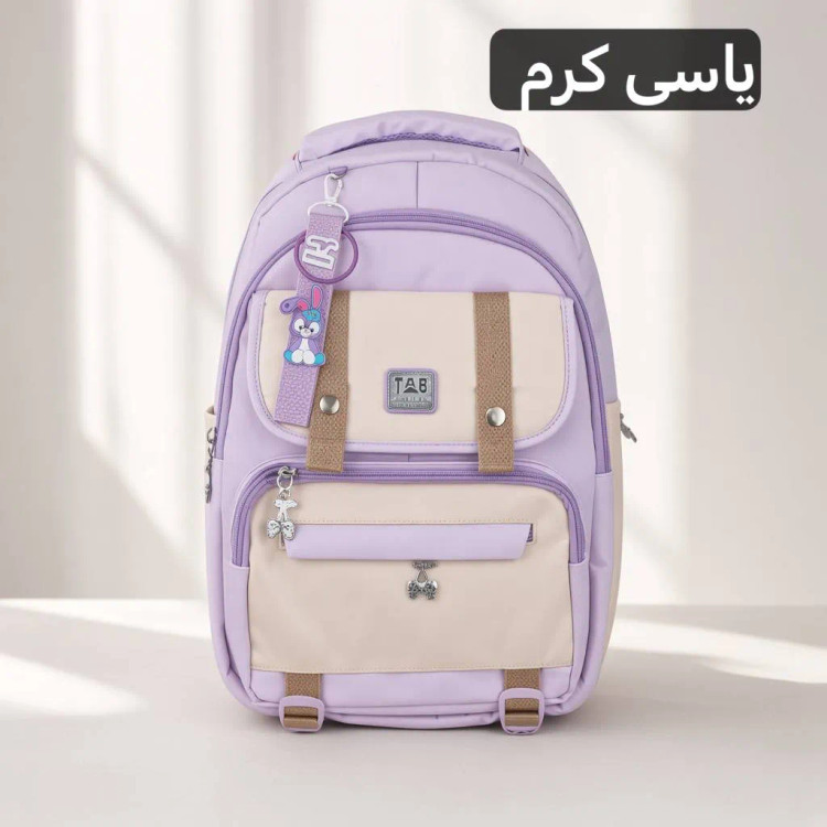 کوله پشتی برزنتی مدرسه و دانشگاه مناسب ابعاد 43 در 36 سانتیمتر