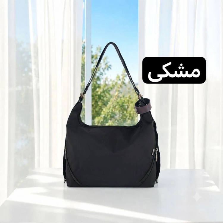 کیف دخترانه دو کاره کوله و کیف دستی پارچه ای ورزشی روزمره