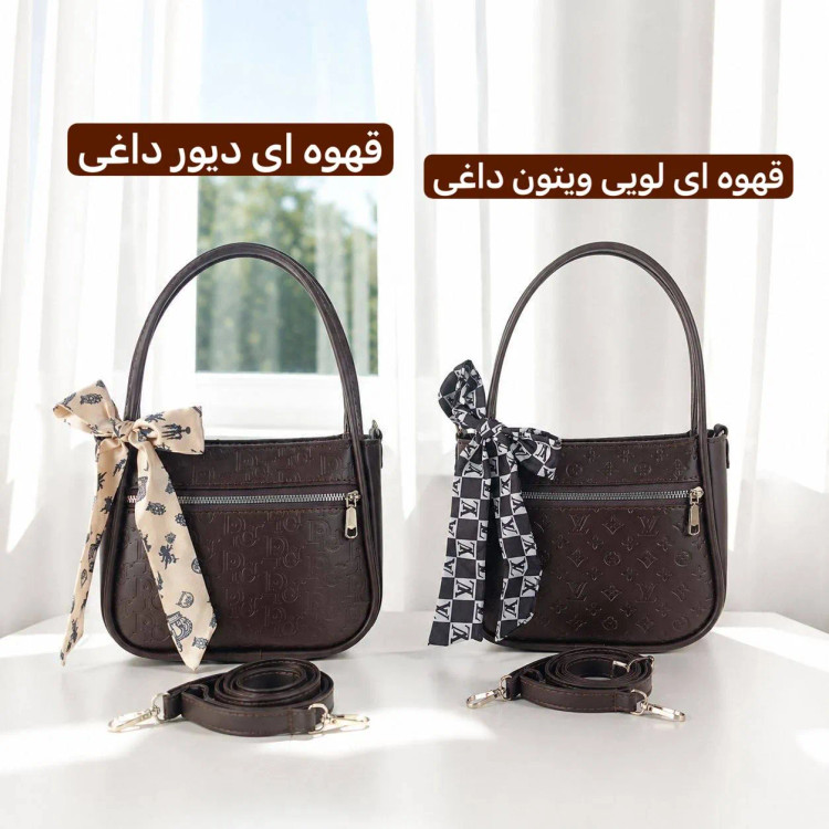 کیف پاسپورتی چرم مصنوعی زنانه مشکی کاربرد رسمی روزمره مهمانی