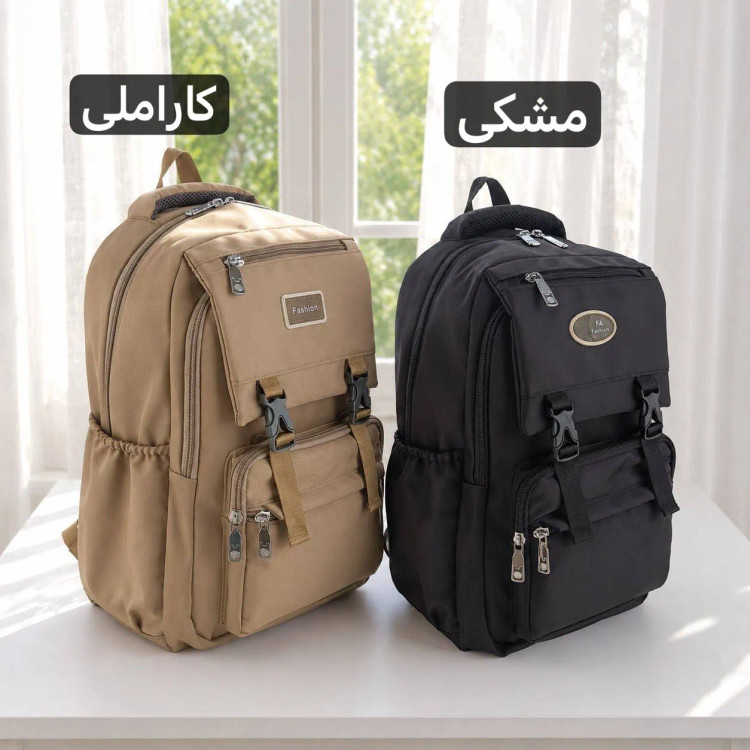 کوله پشتی مدرسه و دانشگاه جنس کجراه خارجی ابعاد 45 در 35 سانتیمتر