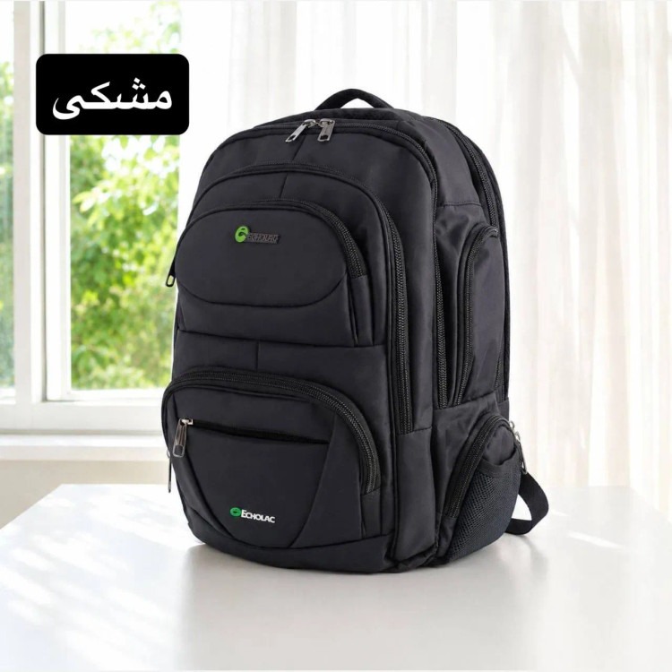 کوله پشتی برزنت اسپرت روزمره و مدرسه جادار ابعاد 50 در 40 سانتیمتر