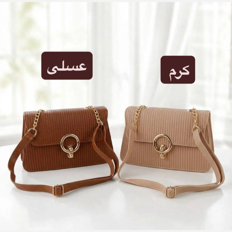 کیف پاسپورتی چرم مصنوعی زنانه بند دار