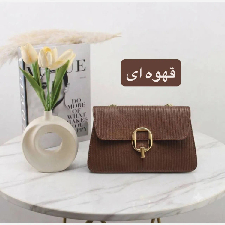 کیف پاسپورتی چرم مصنوعی زنانه بند دار
