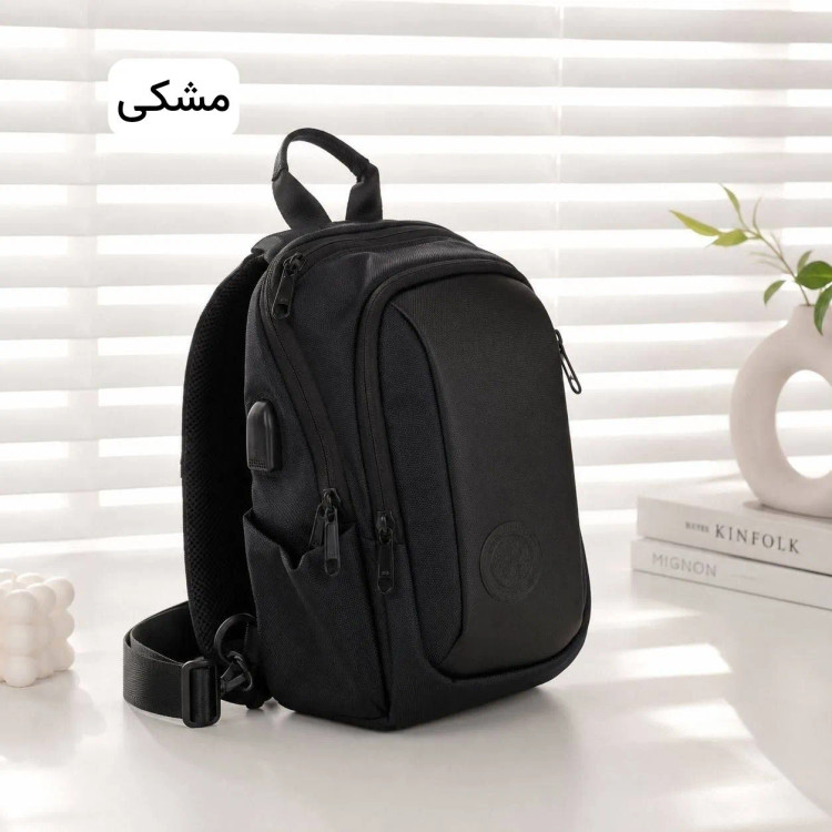 بادی بگ مردانه جنس خلبانی بند بلند اسپرت روزمره جیب دار