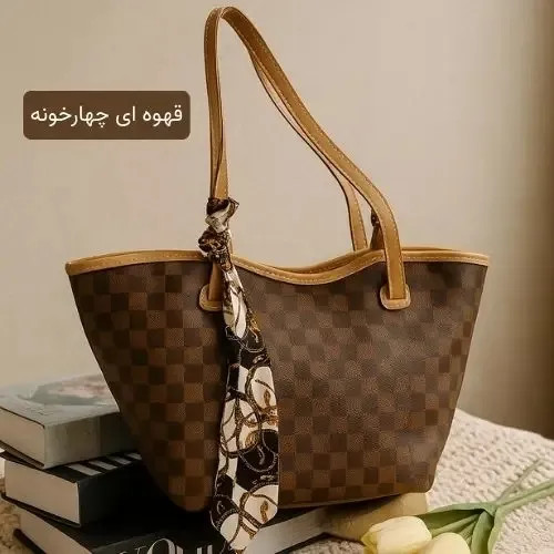 کیف زنانه چرم مصنوعی رسمی و روزمره با بند بلند