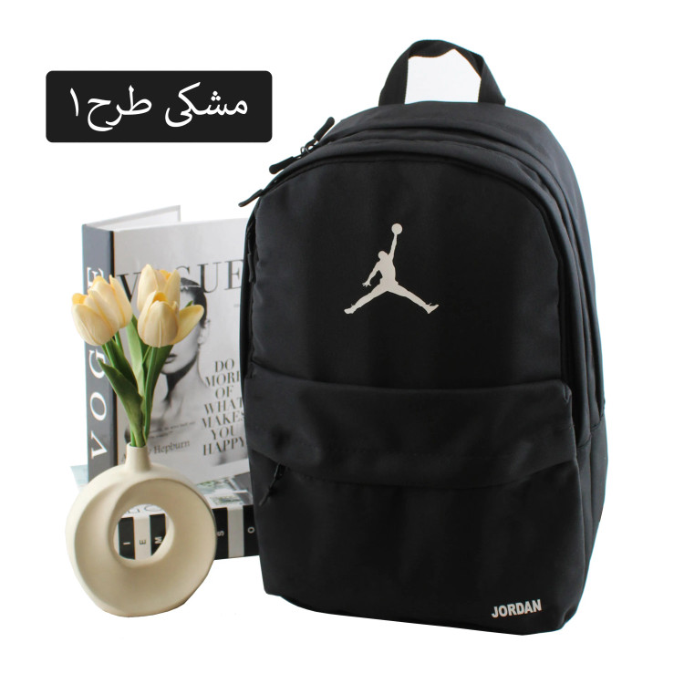کوله پشتی اسپرت و مدرسه و دانشگاه پارچه ای سایز 43 در 30 سانتیمتر