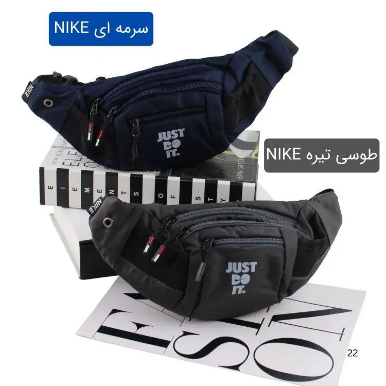 کیف مردانه پارچه ای اسپرت روزمره با بند بلند جیب دار