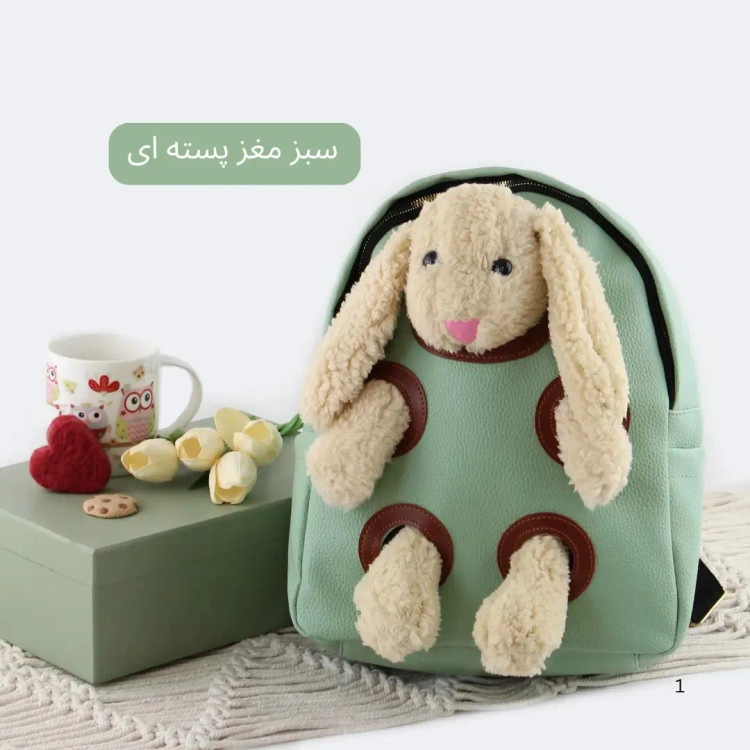 کولهپشتی اسپرت و روزمره چرم مصنوعی زنانه سه بندی ابعاد 33 در 27 سانتیمتر