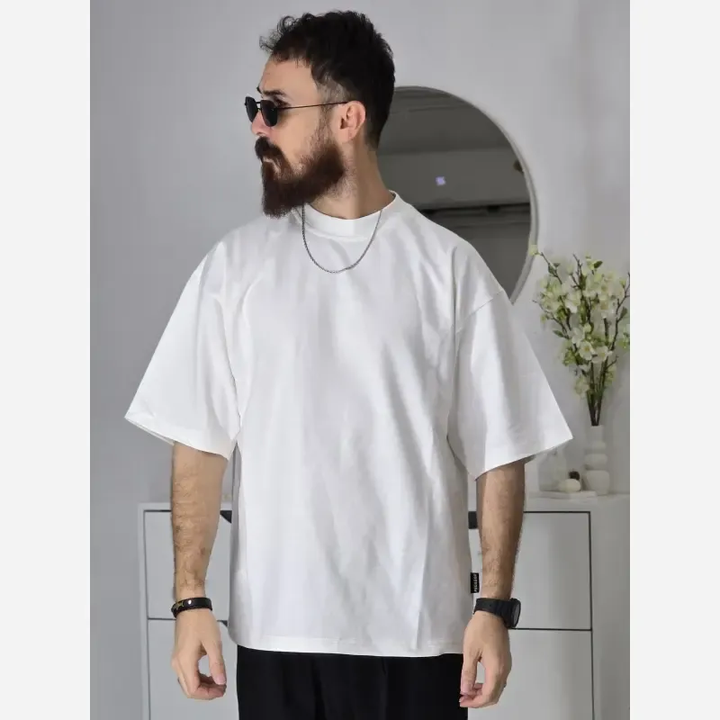 تیشرت دورس باکسی زنانه ساده بیسیک رنگ بندی متنوع سایز L تا XXL برند پگادور
